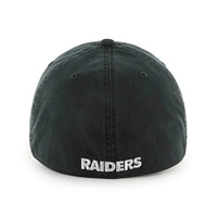 Men's '47 Black Las Vegas Raiders Sure Shot Franchise Fitted Hat