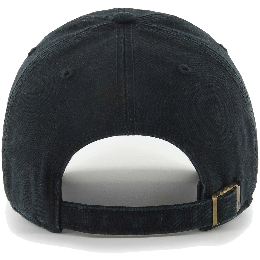 Men's '47 Black Las Vegas Raiders Vernon Clean Up Adjustable Hat