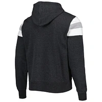 Men's '47 Heathered Black Las Vegas Raiders Premier Nico Pullover Hoodie