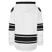 Men's '47  White Las Vegas Raiders After Image Superior Lacer with Hood
