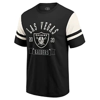 Men's Darius Rucker Collection by Fanatics  Black Las Vegas Raiders Football T-Shirt