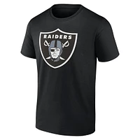 Men's Fanatics Black Las Vegas Raiders #1 Dad T-Shirt