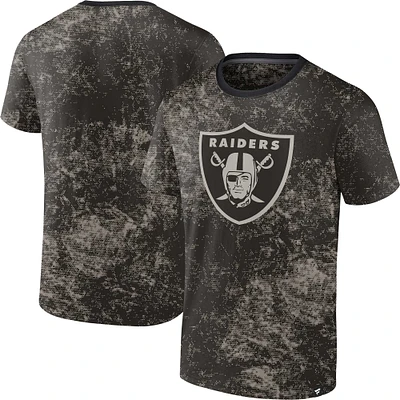 T-shirt noir Fanatics Shadow Raiders de Las Vegas pour hommes