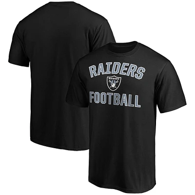 Men's Fanatics Black Las Vegas Raiders Victory Arch T-Shirt