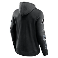 Men's Fanatics  Black Las Vegas Raiders Wild Winner Pullover Hoodie