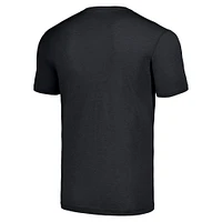 Men's Homage Bo Jackson Charcoal Las Vegas Raiders Tecmo Bowl Retired Player Graphic Tri-Blend T-Shirt
