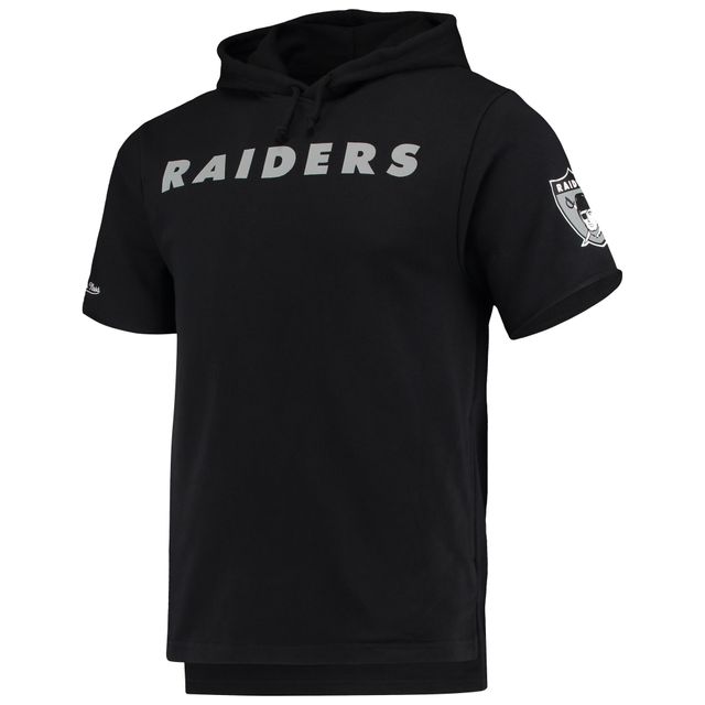T-shirt à capuche noir Mitchell & Ness Las Vegas Raiders Game Day pour homme