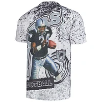 Men's Mitchell & Ness Bo Jackson White Las Vegas Raiders Retired Player Name Number Burst T-Shirt