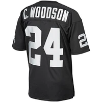 Men's Mitchell & Ness Charles Woodson Las Vegas Raiders 2002 Authentic Throwback Retired Player Jersey