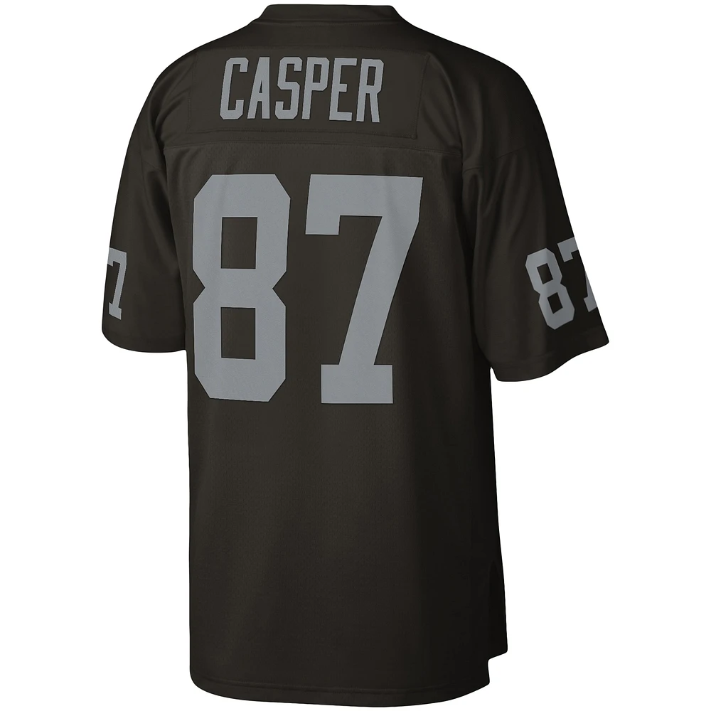 Men's Mitchell & Ness Dave Casper Black Las Vegas Raiders Legacy Replica Jersey