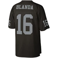 Men's Mitchell & Ness George Blanda Black Las Vegas Raiders Legacy Replica Jersey