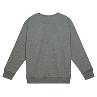 Men's Mitchell & Ness Heather Gray Las Vegas Raiders Basic Fleece Pullover Sweatshirt