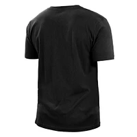 T-shirt pour homme Las Vegas Raiders 2022 Sideline Ink Dye noir New Era