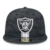 Men's New Era Las Vegas Raiders 2024 Sideline 59FIFTY Fitted Hat
