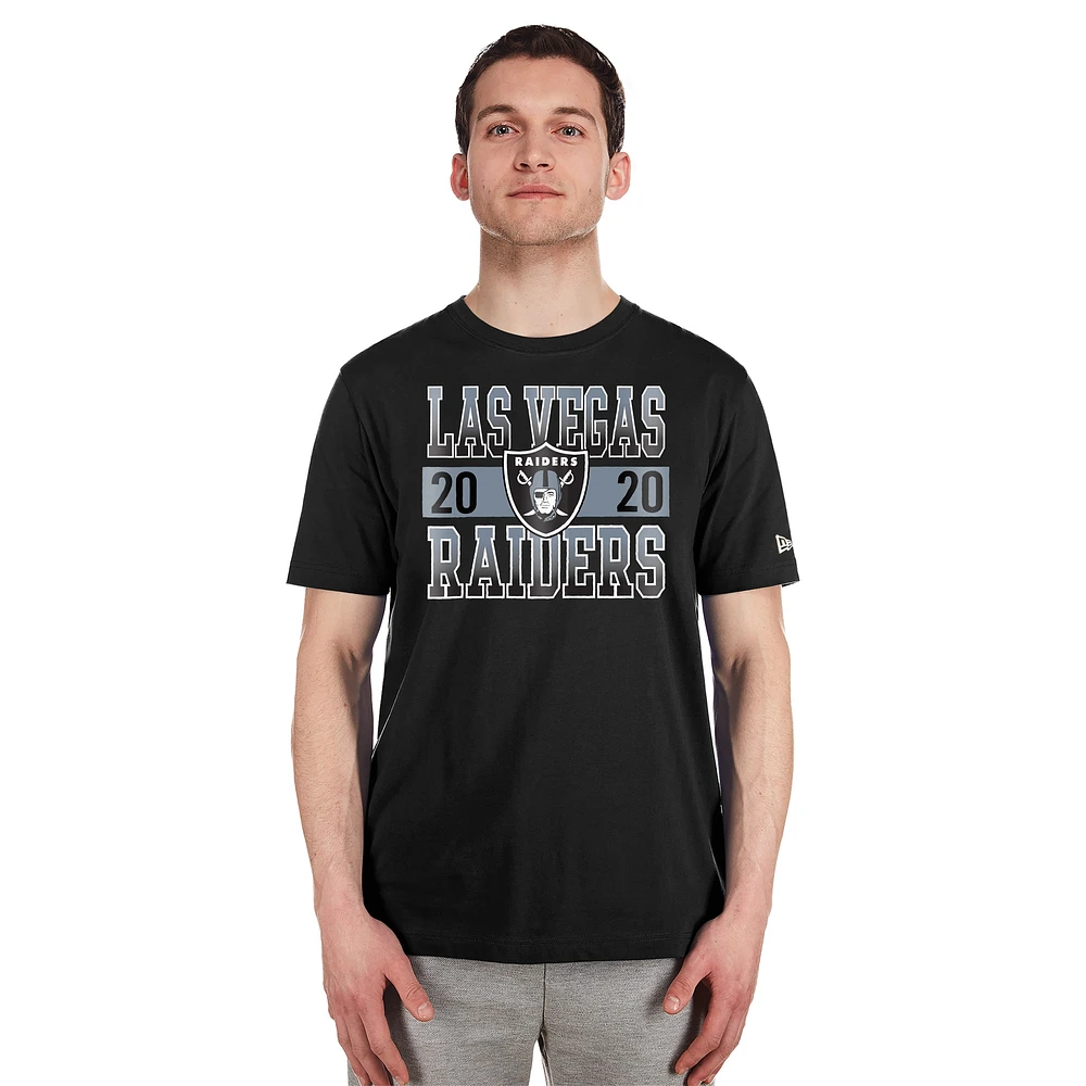 Men's New Era Black Las Vegas Raiders City Team T-Shirt
