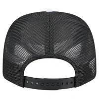 Men's New Era  Black Las Vegas Raiders Hula Trucker 9SEVENTY Adjustable Hat