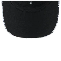 Men's New Era  Black Las Vegas Raiders Hula Trucker 9SEVENTY Adjustable Hat