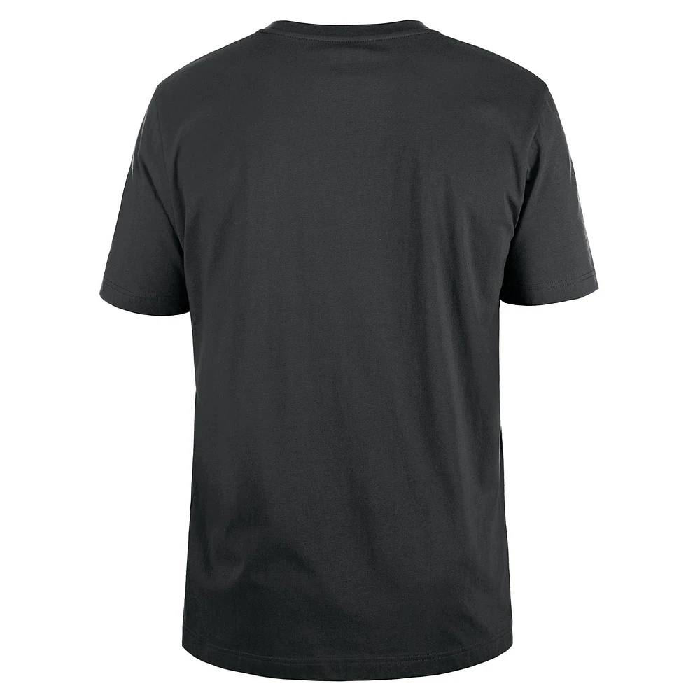 T-shirt New Era charbon de bois Las Vegas Raiders 2024 NFL Draft pour homme
