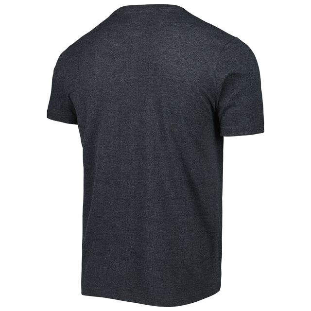 T-shirt Las Vegas Raiders Training Collection New Era chiné noir pour homme