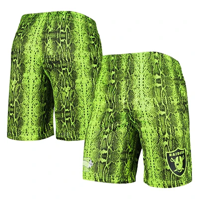 Short Summer Pop Las Vegas Raiders New Era vert fluo