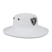 Men's New Era  White Las Vegas Raiders 2023 NFL Training Camp Panama Bucket Hat