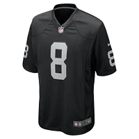 Maillot de match Nike Ameer Abdullah pour homme, noir, des Las Vegas Raiders