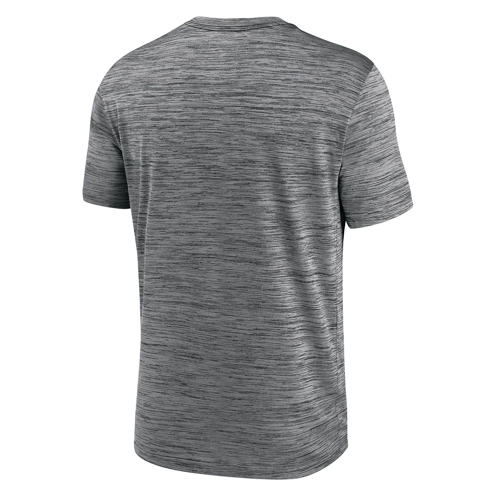 Men's Nike Anthracite Las Vegas Raiders Local Velocity T-Shirt