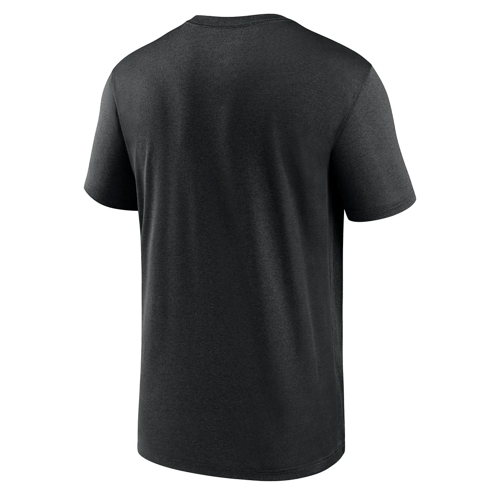 Men's  Nike Black Las Vegas Raiders Big & Tall Blitz Legend Icon T-Shirt