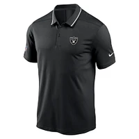 Polo Nike Las Vegas Raiders Sideline Victory Performance pour homme - Noir