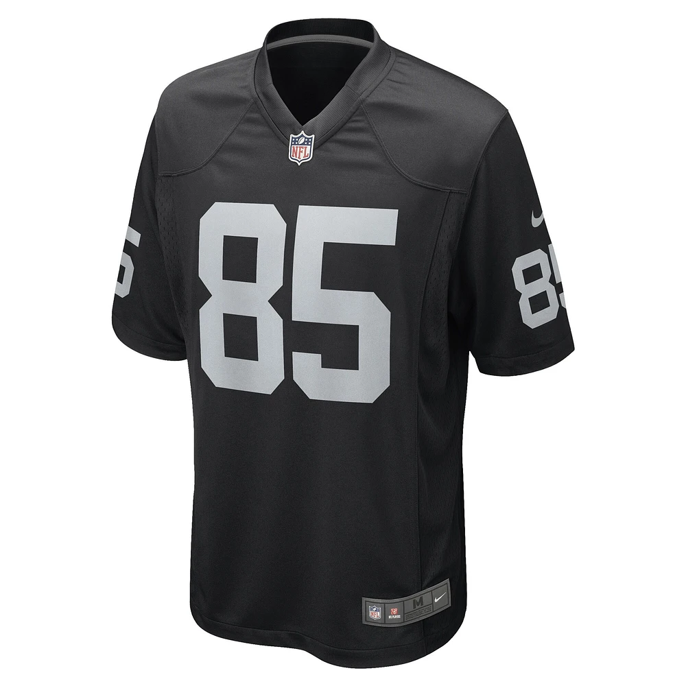 Men's Nike Cole Fotheringham Black Las Vegas Raiders Game Player Jersey
