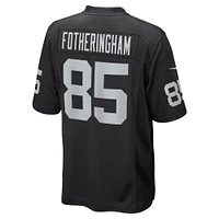 Men's Nike Cole Fotheringham Black Las Vegas Raiders Game Player Jersey