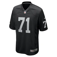 Maillot de match Nike DJ Glaze noir pour homme des Las Vegas Raiders