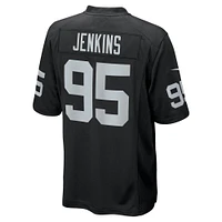 Men's Nike John Jenkins Black Las Vegas Raiders Game Jersey