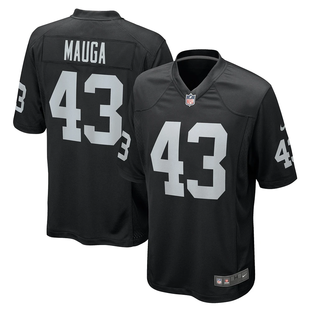 Maillot de match l'équipe Nike Brandon Facyson pour hommes, noir, Las Vegas Raiders