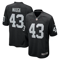 Maillot de match l'équipe Nike Brandon Facyson pour hommes, noir, Las Vegas Raiders