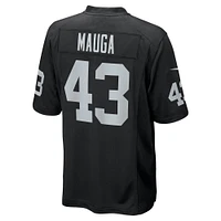 Maillot de match l'équipe Nike Brandon Facyson pour hommes, noir, Las Vegas Raiders