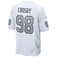Men's Nike Maxx Crosby White Las Vegas Raiders Alternate Game Jersey