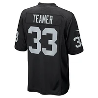 Men's Nike Roderic Teamer Black Las Vegas Raiders Game Jersey