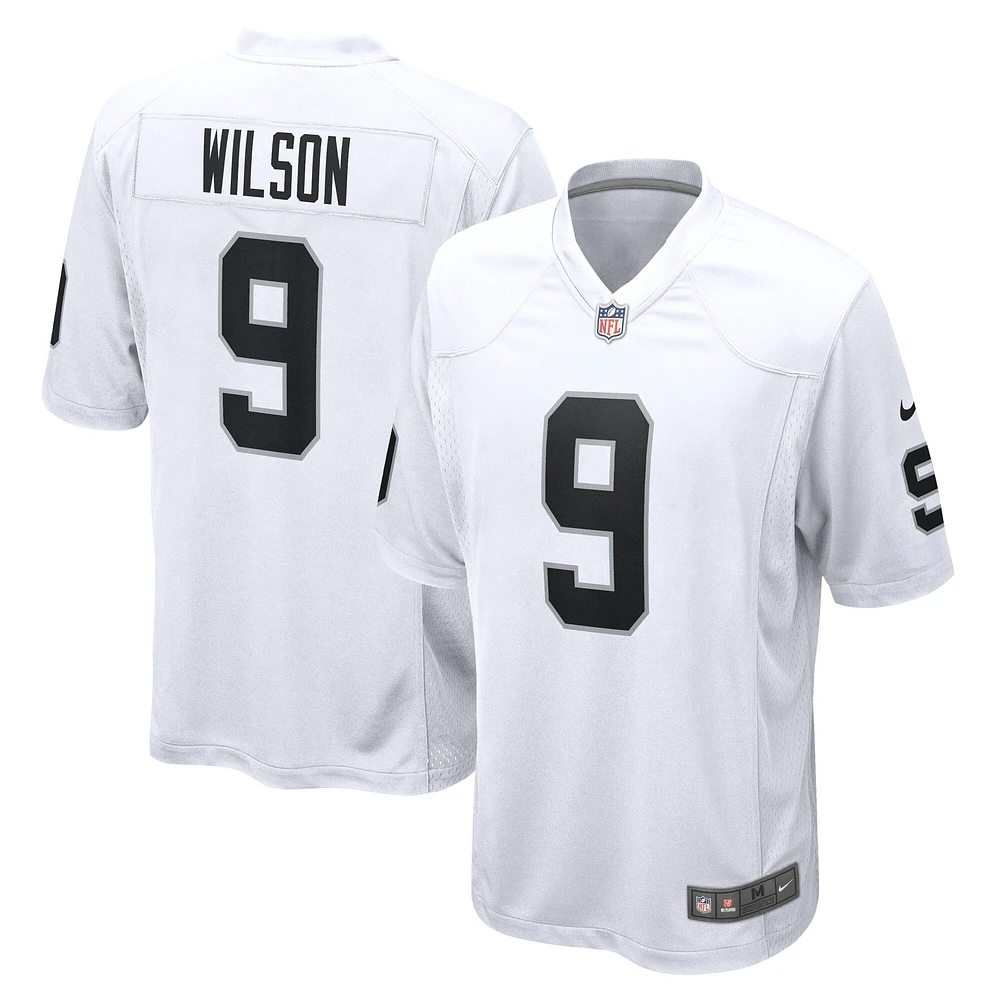 Men's Nike Tyree Wilson White Las Vegas Raiders Game Jersey