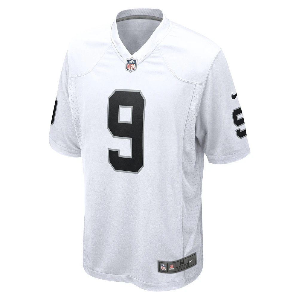 Men's Nike Tyree Wilson White Las Vegas Raiders Game Jersey