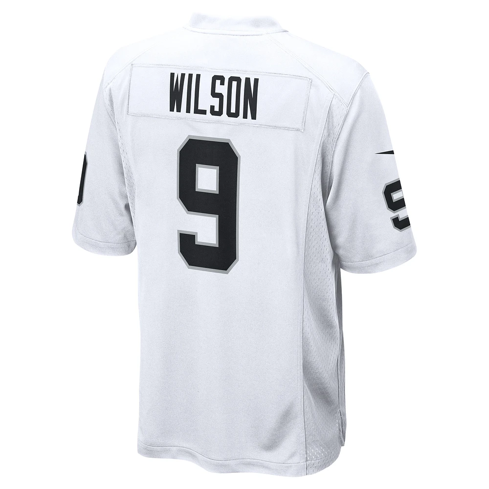 Men's Nike Tyree Wilson White Las Vegas Raiders Game Jersey