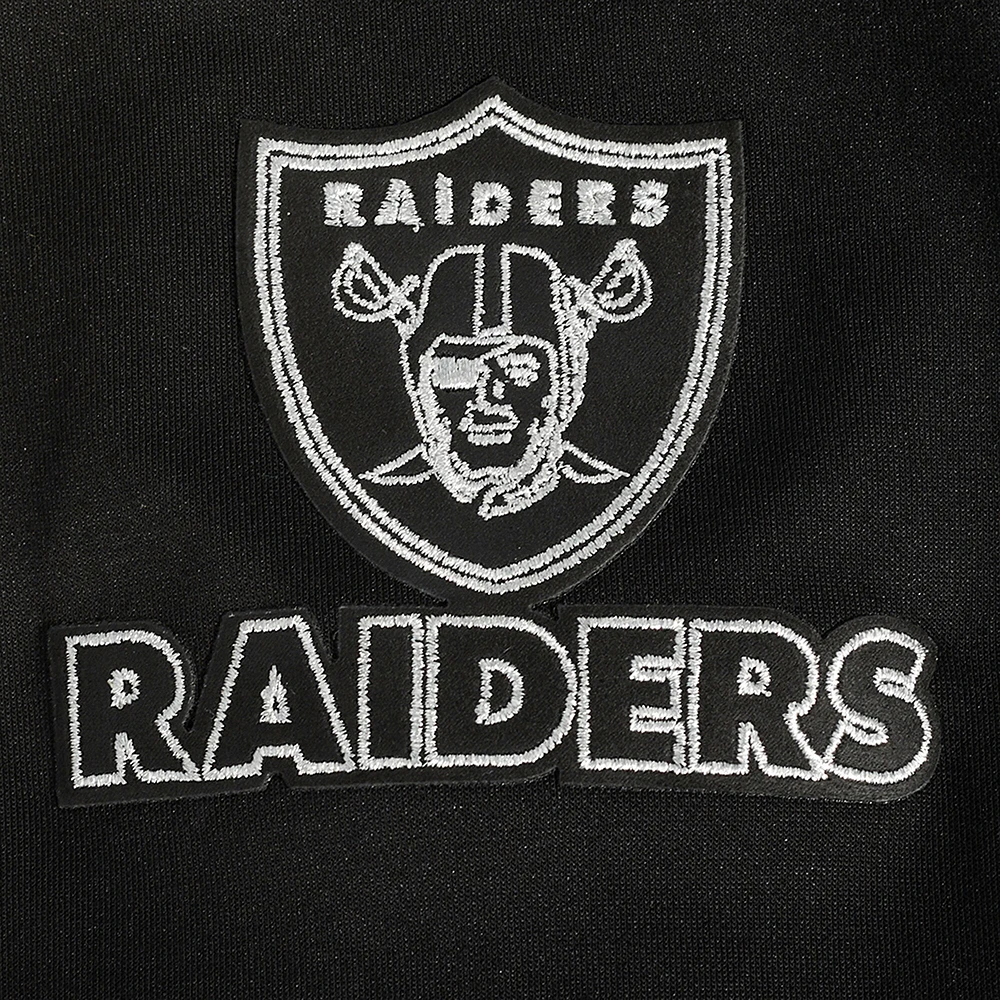 Men's Pro Standard Black Las Vegas Raiders Classic Chenille Pullover Hoodie