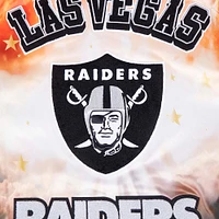 Men's Pro Standard Black Las Vegas Raiders Sublimated Satin Full-Snap Jacket