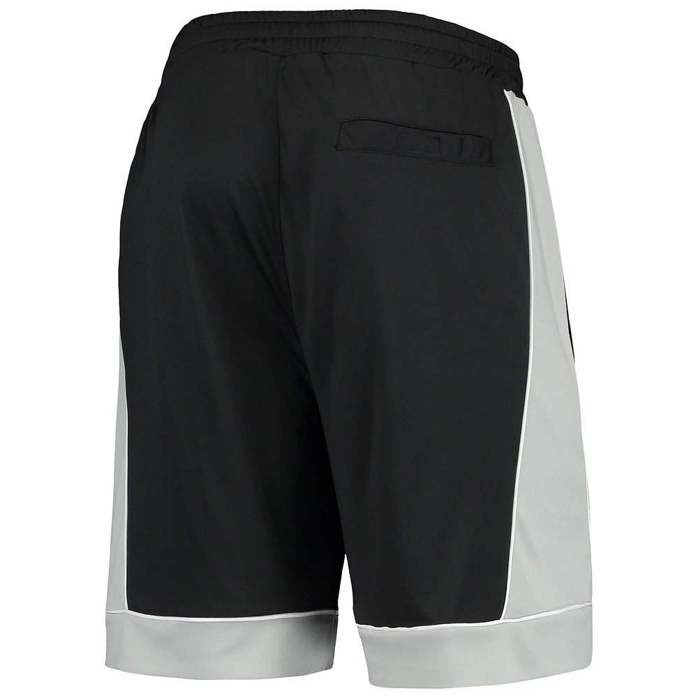Short mode préféré des fans Raiders de Las Vegas Starter noir/argent pour homme