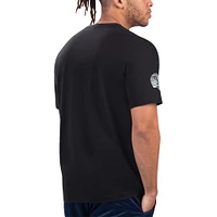 Men's Starter Black/Silver Las Vegas Raiders Finish Line T-Shirt