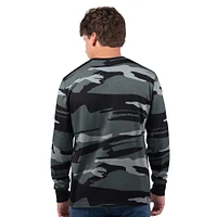 Men's Starter Gray Las Vegas Raiders Thursday Night Gridiron Long Sleeve T-Shirt