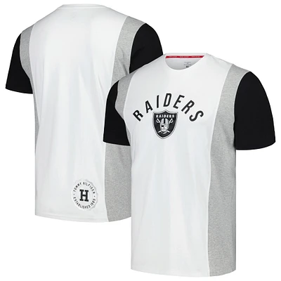 T-shirt Tommy Hilfiger blanc Las Vegas Raiders Philip pour hommes
