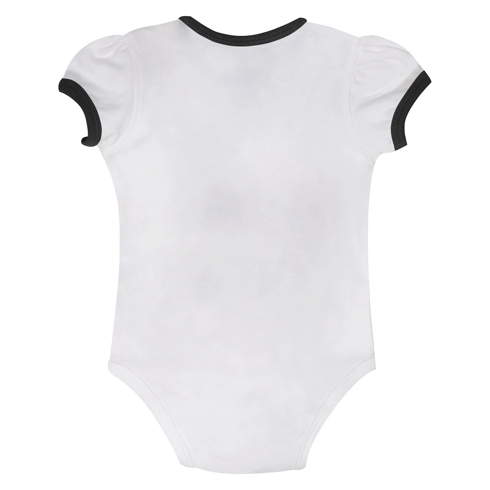 Newborn & Infant Las Vegas Raiders Love My Team Bodysuit Skirt Set