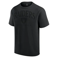 Unisex Fanatics Black Las Vegas Raiders Elements Flex Tri-Blend T-Shirt