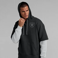 Unisex Fanatics  Black Las Vegas Raiders Sleek Elements Pullover Hoodie
